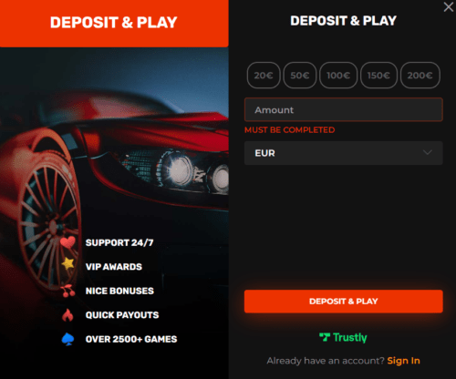 N1 Casino Registration